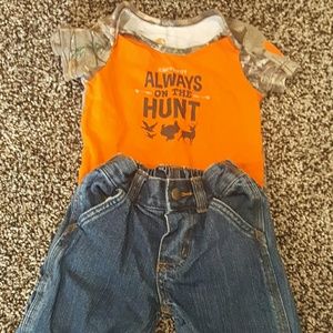 Boys 2 piece Carhartt outfit 9 month